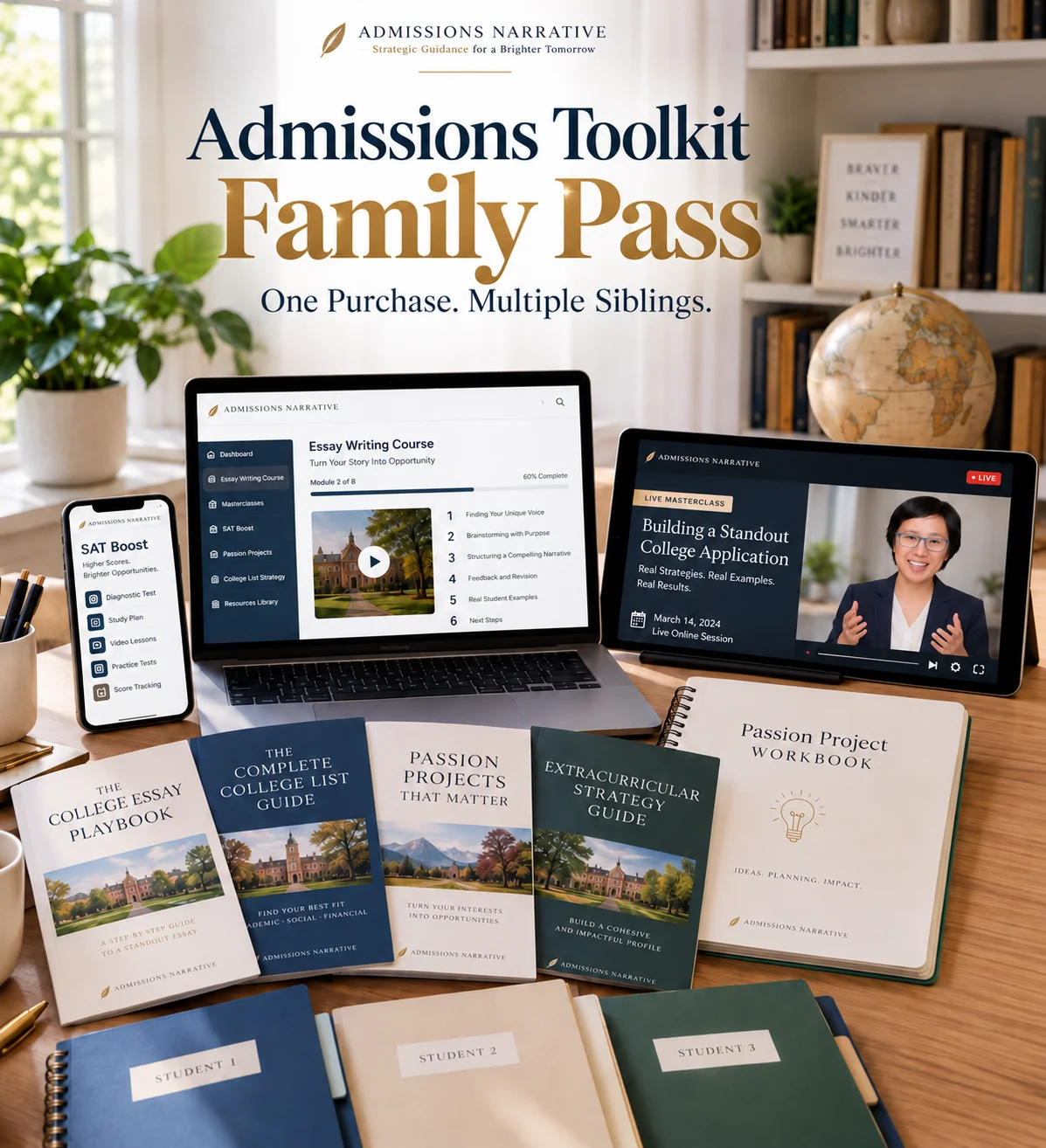 Admissions Toolkit Family Pass