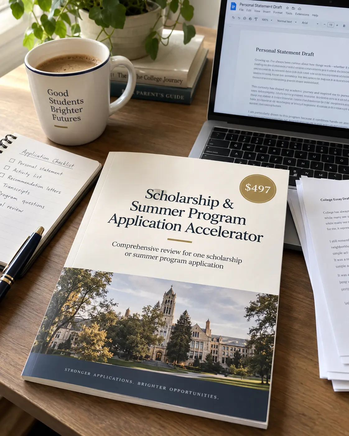 Scholarship & Summer Program Application Accelerator